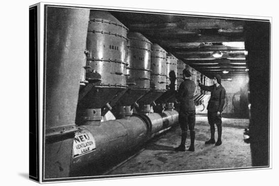 Air Filters, Maginot Line, France, 1939-null-Stretched Canvas