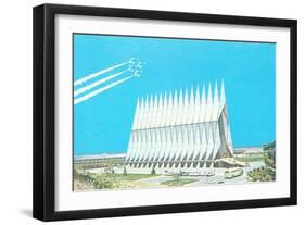 Air Force Academy Cadet Chapel-null-Framed Art Print