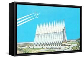 Air Force Academy Cadet Chapel-null-Framed Stretched Canvas