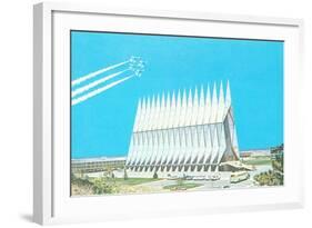 Air Force Academy Cadet Chapel-null-Framed Art Print