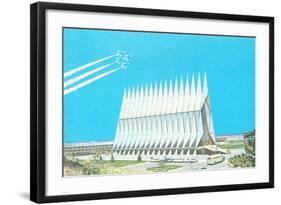 Air Force Academy Cadet Chapel-null-Framed Art Print