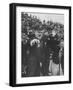 Air Force Academy Cadets Cheering During Game-Leonard Mccombe-Framed Photographic Print