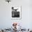 Air Force Academy Cadets Watching Handler Performing with the Air Force Mascot, a Falcon-Leonard Mccombe-Framed Photographic Print displayed on a wall