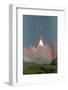 Air Force Delta Rocket Shooting into Orbit-Bill Mitchell-Framed Photographic Print