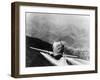 Air Force Jet Spraying Agent Orange-null-Framed Photographic Print