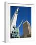 Air Force Monument, Downtown Oklahoma City, Oklahoma, United States of America, North America-Richard Cummins-Framed Photographic Print