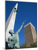 Air Force Monument, Downtown Oklahoma City, Oklahoma, United States of America, North America-Richard Cummins-Mounted Photographic Print