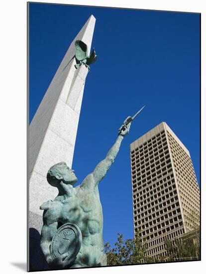 Air Force Monument, Downtown Oklahoma City, Oklahoma, United States of America, North America-Richard Cummins-Mounted Photographic Print