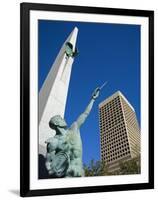 Air Force Monument, Downtown Oklahoma City, Oklahoma, United States of America, North America-Richard Cummins-Framed Photographic Print