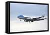 Air Force One SAM 28000-Robert Michaud-Framed Stretched Canvas