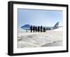 Air Force One, with President Obama and His Family Aboard, Prepares to Depart-null-Framed Photographic Print