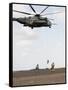 Air Force Pararescuemen Conduct a Combat Insertion and Extraction Exercise in Djibouti, Africa-null-Framed Stretched Canvas