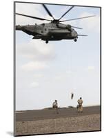 Air Force Pararescuemen Conduct a Combat Insertion and Extraction Exercise in Djibouti, Africa-null-Mounted Photographic Print