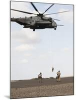 Air Force Pararescuemen Conduct a Combat Insertion and Extraction Exercise in Djibouti, Africa-null-Mounted Photographic Print