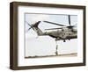 Air Force Pararescuemen Conduct a Combat Insertion and Extraction Exercise in Djibouti, Africa-null-Framed Photographic Print