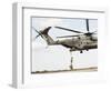 Air Force Pararescuemen Conduct a Combat Insertion and Extraction Exercise in Djibouti, Africa-null-Framed Photographic Print