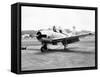 Air Force Trainer T-28-null-Framed Stretched Canvas