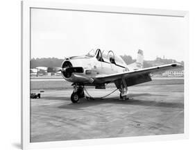 Air Force Trainer T-28-null-Framed Photographic Print