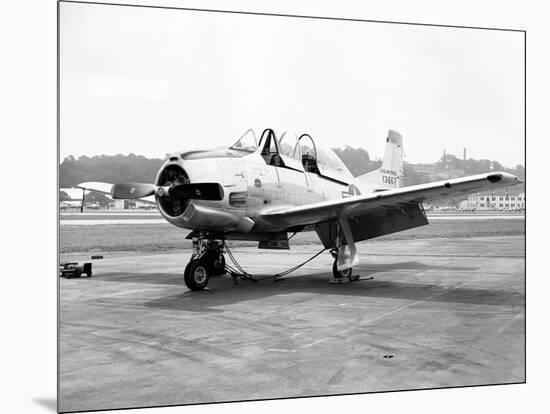 Air Force Trainer T-28-null-Mounted Photographic Print