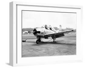Air Force Trainer T-28-null-Framed Photographic Print