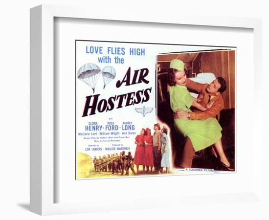 Air Hostess, 1949-null-Framed Art Print