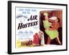 Air Hostess, 1949-null-Framed Art Print