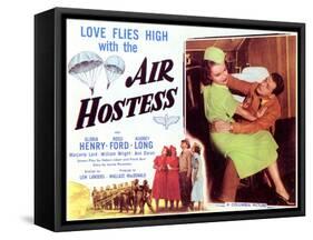 Air Hostess, 1949-null-Framed Stretched Canvas