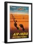 Air India Travel Poster-null-Framed Art Print