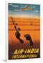 Air India Travel Poster-null-Framed Art Print