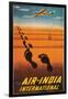 Air India Travel Poster-null-Framed Art Print