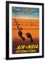 Air India Travel Poster-null-Framed Art Print