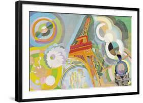 Air, Iron and Water, Study, 1937-Robert Delaunay-Framed Giclee Print