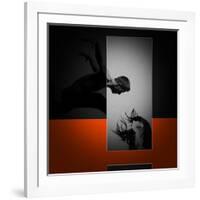 Air Kiss-NaxArt-Framed Art Print
