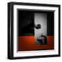 Air Kiss-NaxArt-Framed Art Print