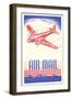 Air Mail Bond-null-Framed Art Print