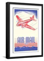 Air Mail Bond-null-Framed Art Print