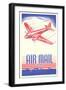 Air Mail Bond-null-Framed Art Print