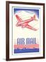 Air Mail Bond-null-Framed Art Print