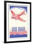 Air Mail Bond-null-Framed Art Print