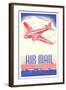 Air Mail Bond-null-Framed Art Print