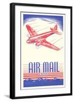 Air Mail Bond-null-Framed Art Print