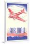 Air Mail Bond-null-Framed Art Print