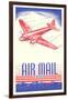 Air Mail Bond-null-Framed Art Print