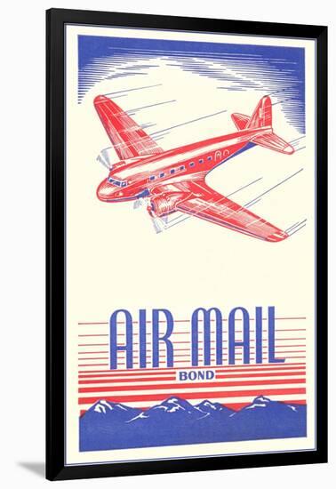 Air Mail Bond-null-Framed Art Print