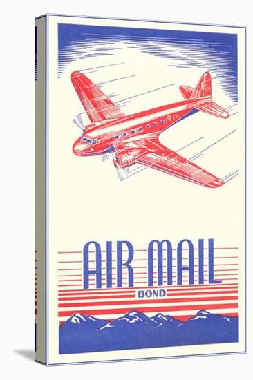 Air Mail Bond-null-Stretched Canvas