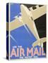 Air Mails: Publicity Poster-F Newbould-Stretched Canvas