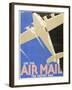 Air Mails: Publicity Poster-F Newbould-Framed Art Print