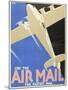 Air Mails: Publicity Poster-F Newbould-Mounted Art Print