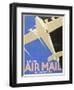 Air Mails: Publicity Poster-F Newbould-Framed Art Print