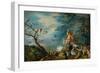 Air-one of four paintings showing the four elements, ordered in 1607 by Cardinal Federico Borromeo.-Jan Brueghel the Elder-Framed Giclee Print